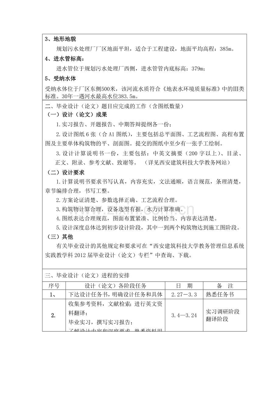 处日理水量15万吨城市污水处理厂工艺设计(氧化沟)说明书.doc_第3页