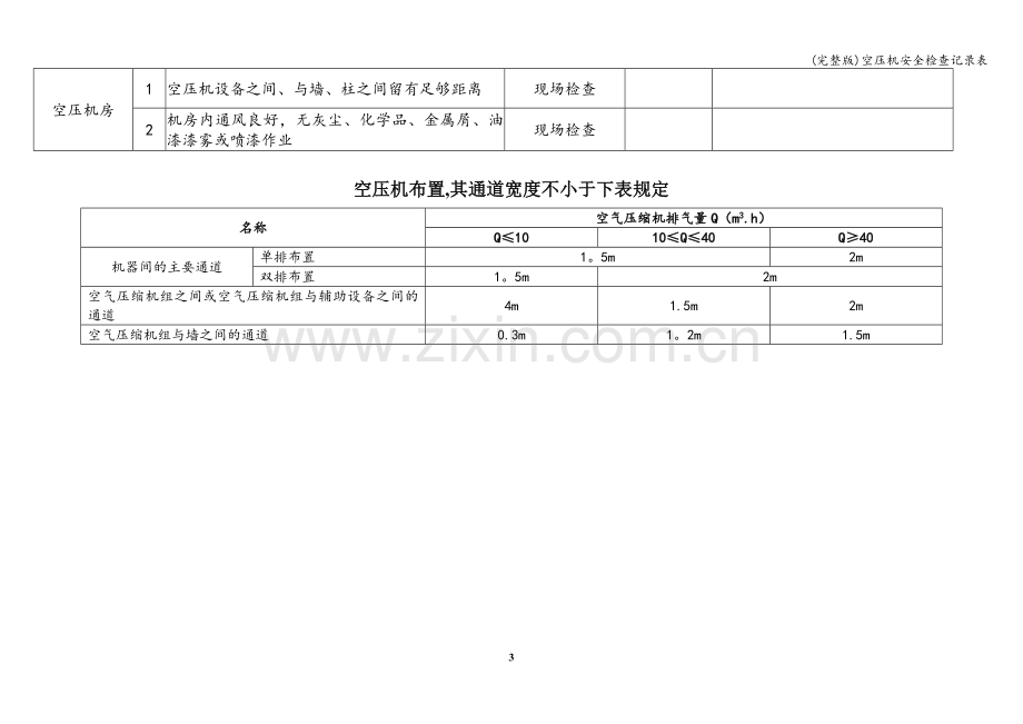 空压机安全检查记录表.doc_第3页