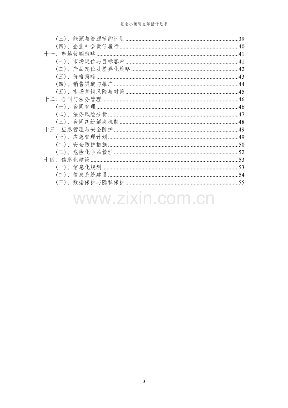 2024年基金小镇项目资金筹措计划书.docx_第3页