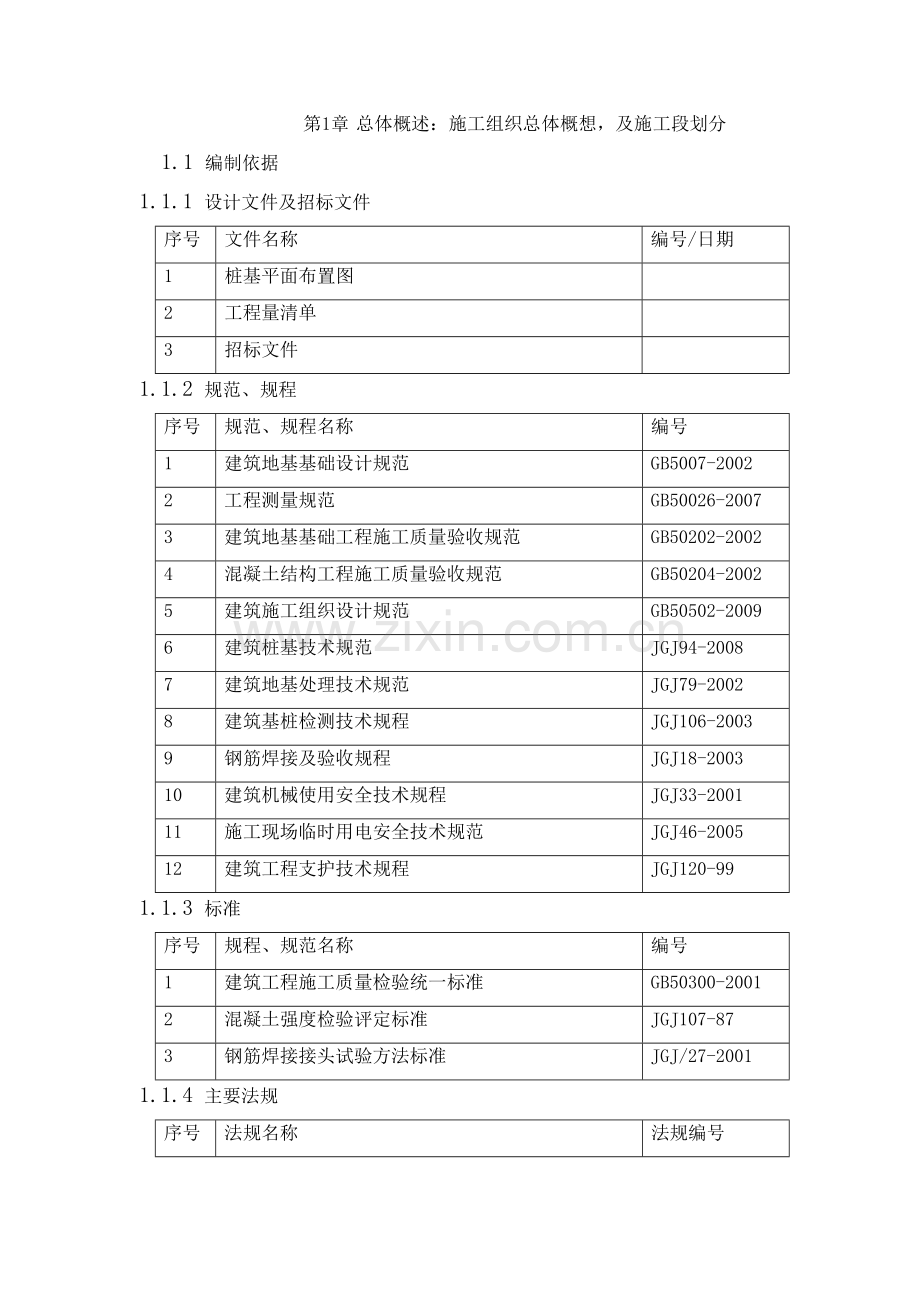 孔钻桩施工组织设计.doc_第1页