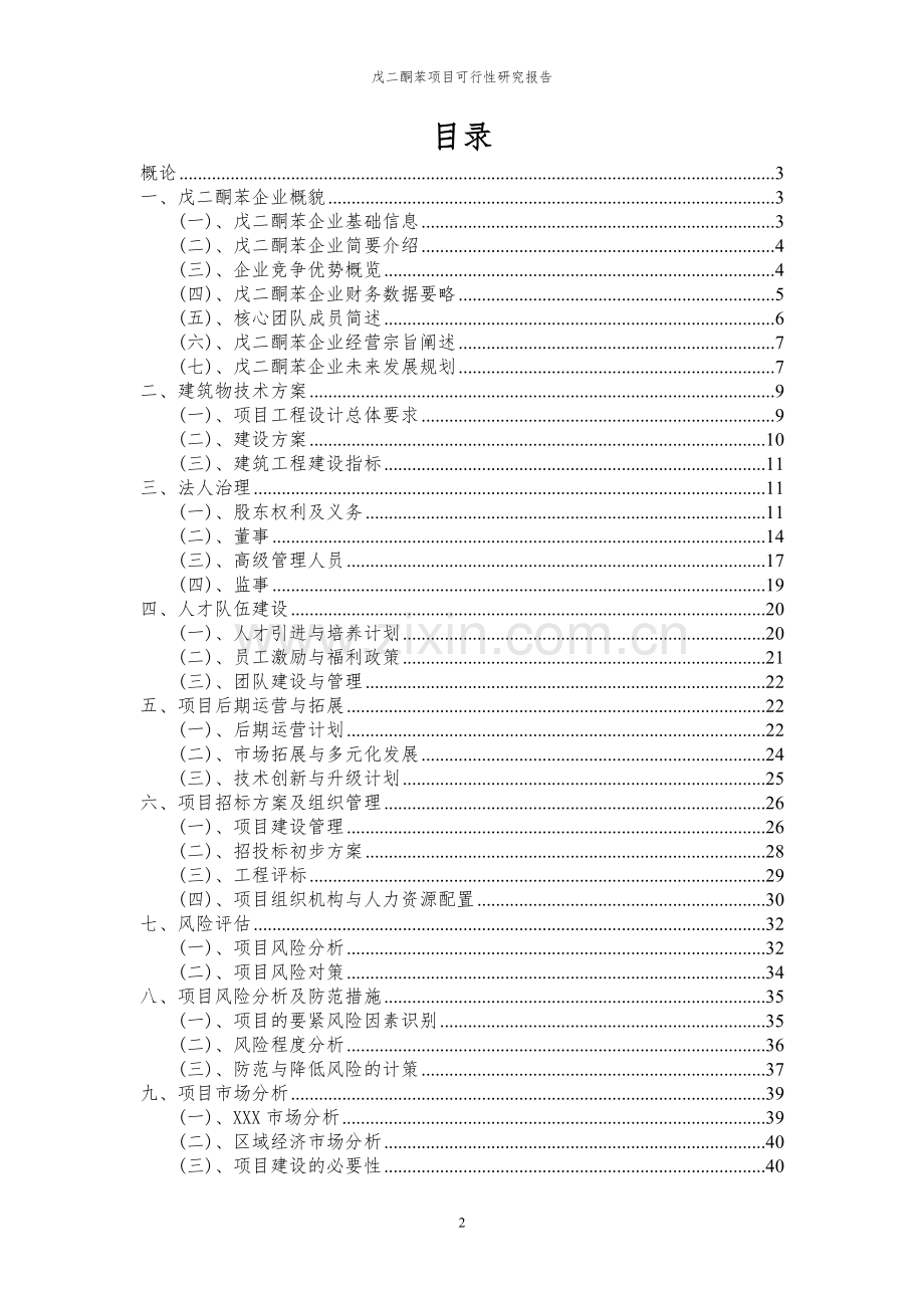 2024年戊二酮苯项目可行性研究报告.docx_第2页