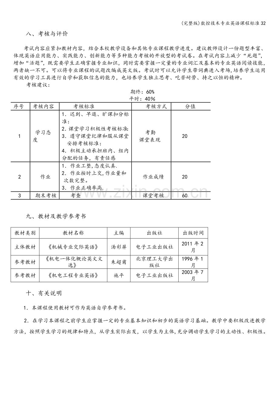 数控技术专业英语课程标准32.doc_第3页