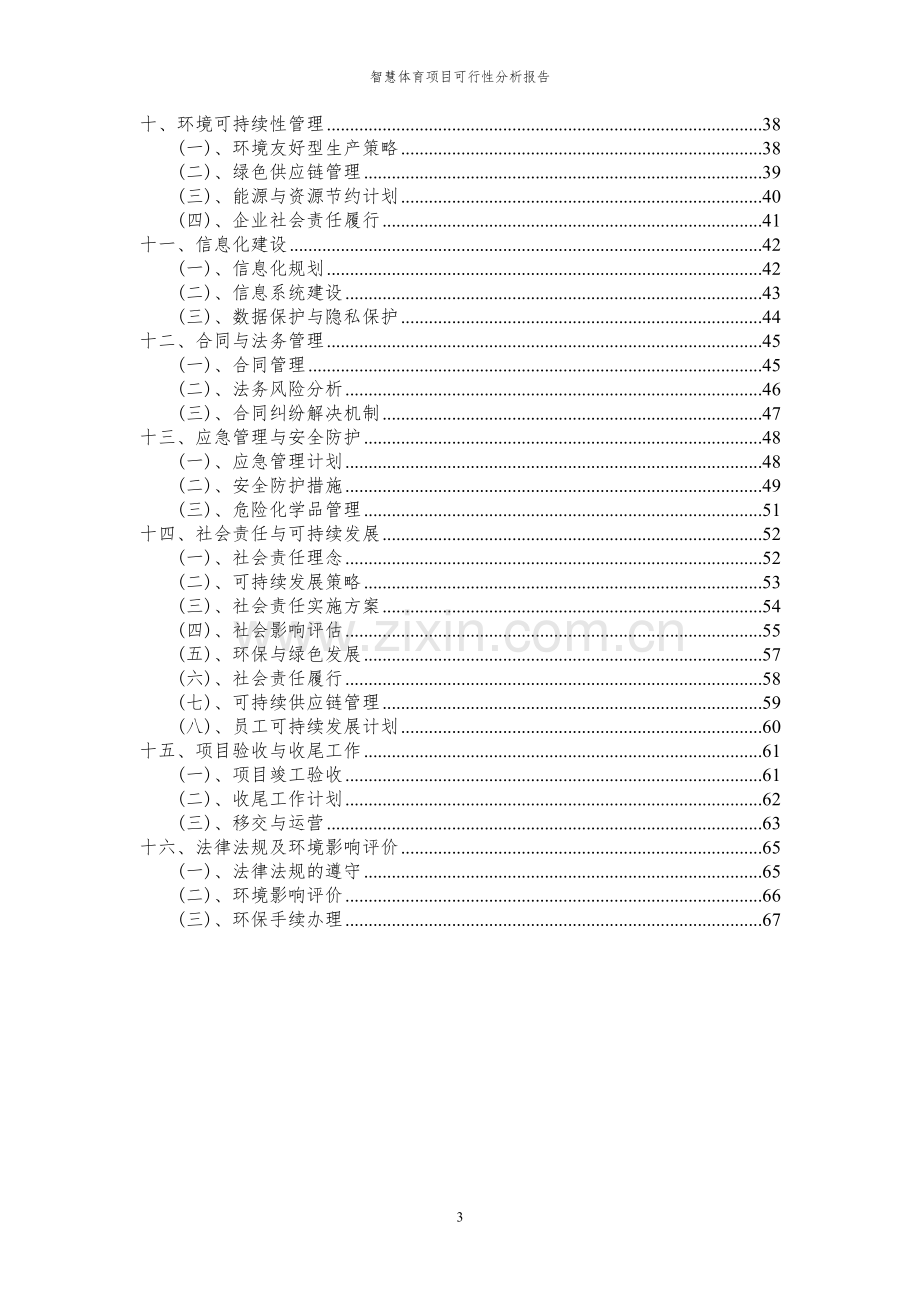 2023年智慧体育项目可行性分析报告.docx_第3页