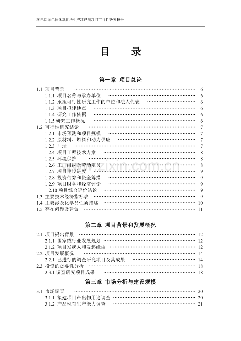 环己烷绿色催化氧化法生产环己酮项目可行性论证报告.doc_第2页