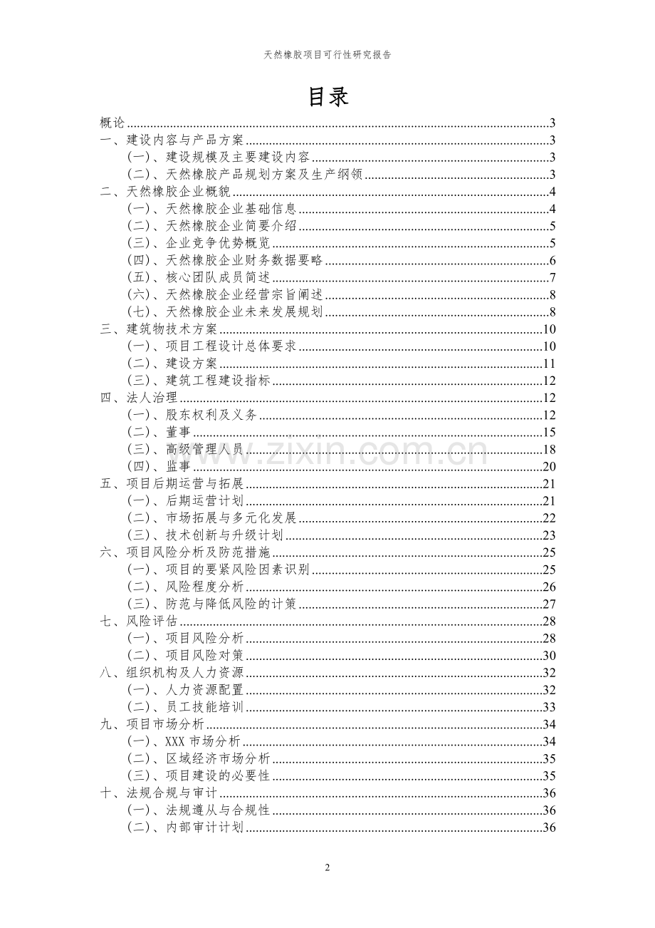 2024年天然橡胶项目可行性研究报告.docx_第2页