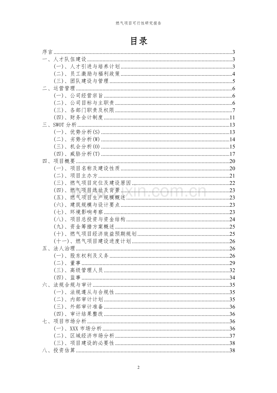 2024年燃气项目可行性研究报告.docx_第2页