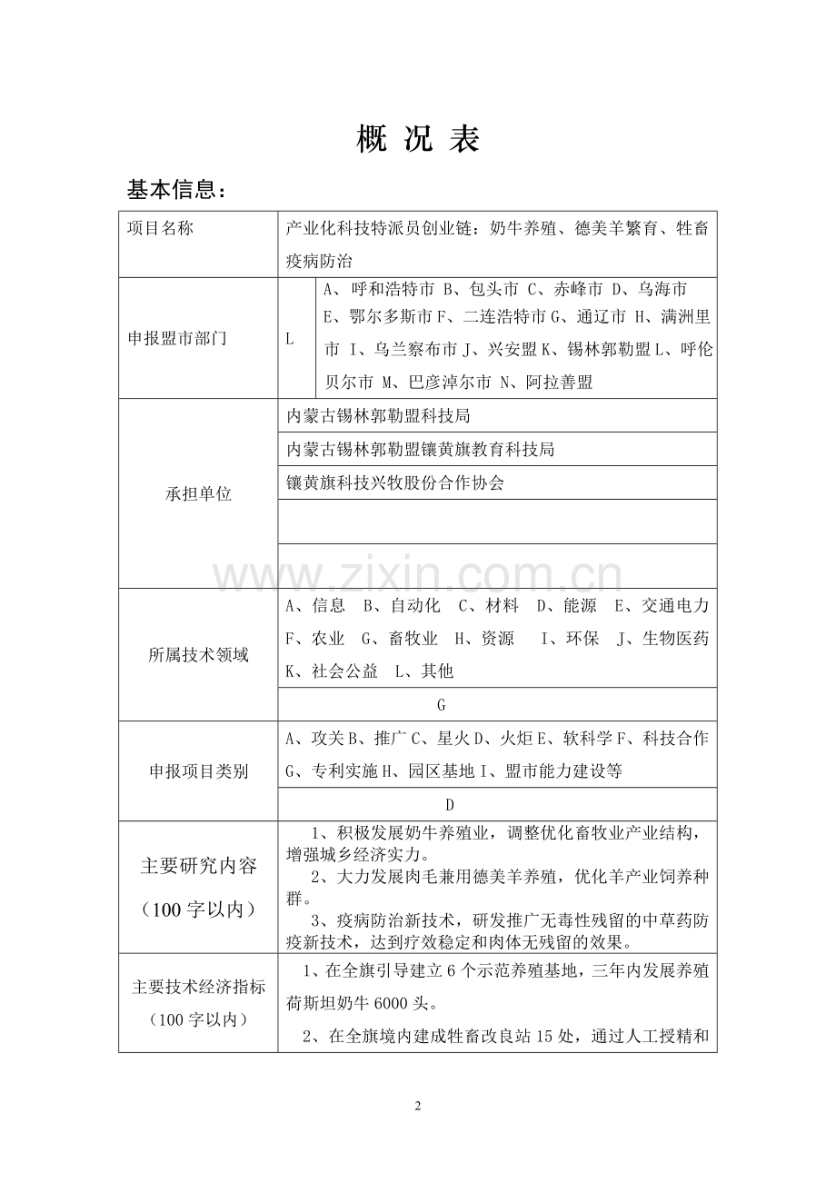 奶牛养殖、德美羊繁育、牲畜疫病防治项目可行性分析报告科技特派员创业链.doc_第2页