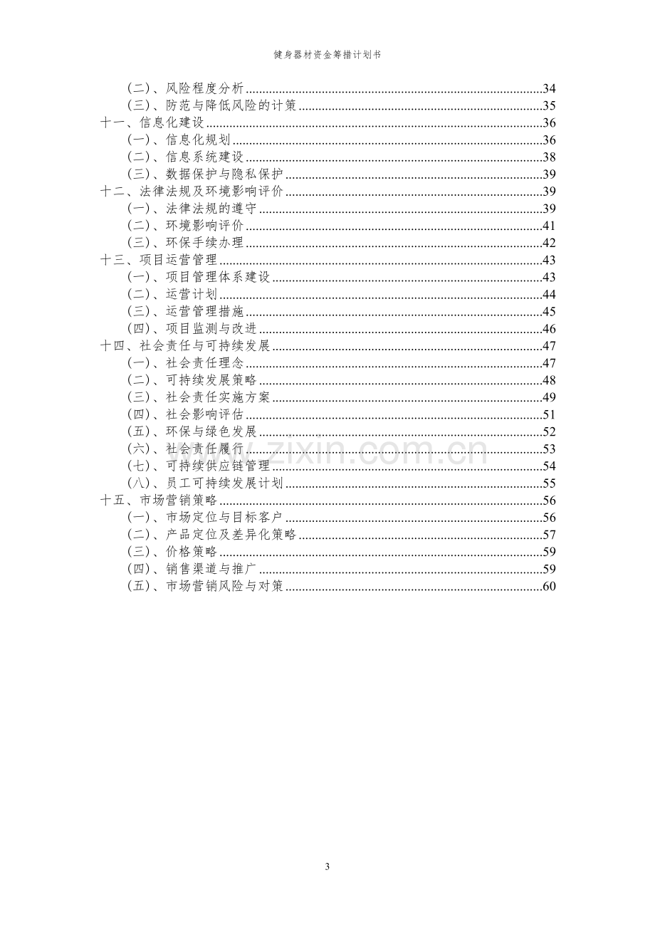 2024年健身器材项目资金筹措计划书.docx_第3页