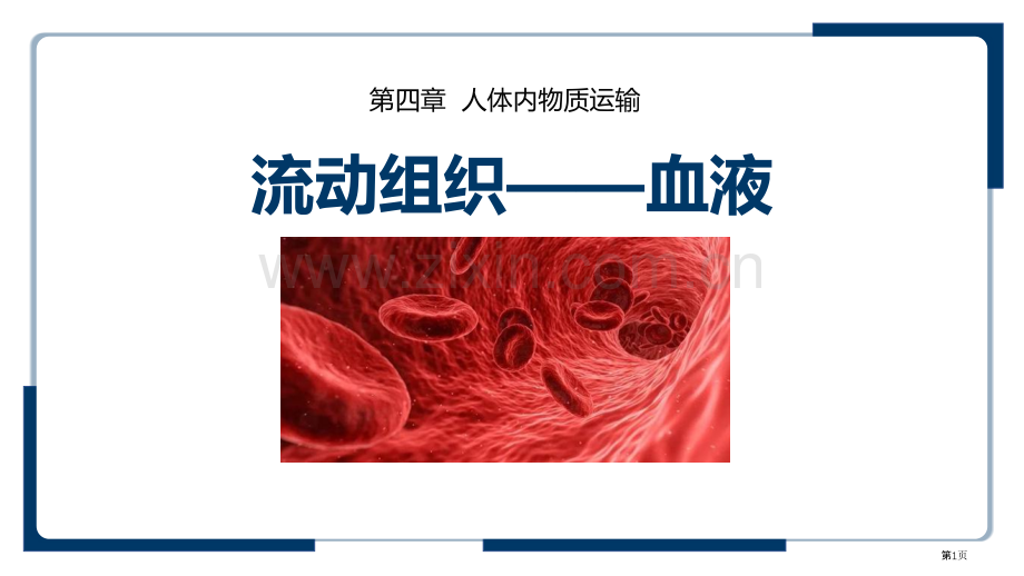 流动的组织-血液教学课件省公开课一等奖新名师优质课比赛一等奖课件.pptx_第1页