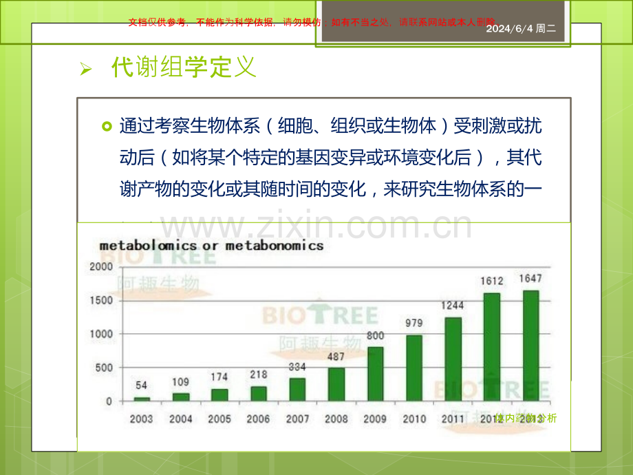 代谢组学专业知识讲座课件.ppt_第1页