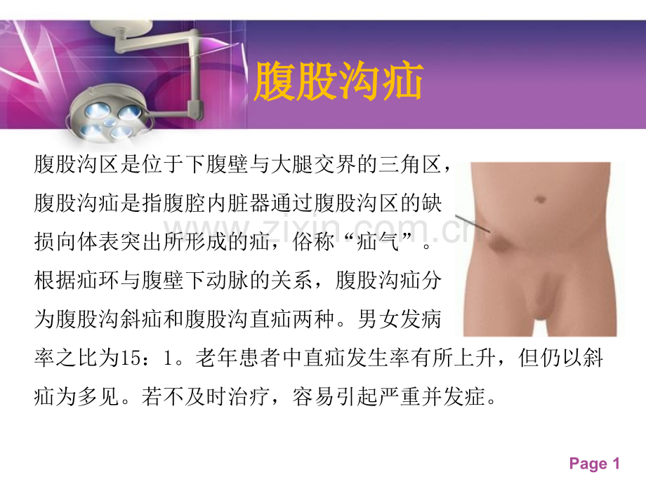 PPT医学课件腹腔镜下疝气修补术讲义.ppt_第1页