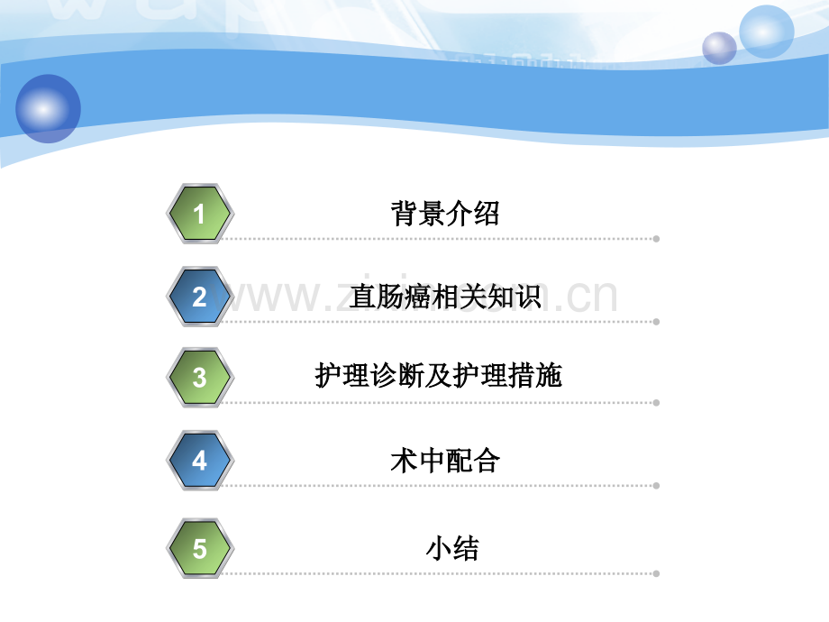 PPT医学课件腹腔镜下直肠癌根治术配合讲义.ppt_第1页