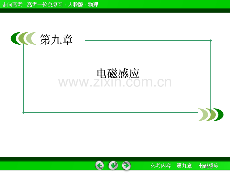 走向高考高考物理总复习电磁感应现象楞次定律张省公共课一等奖全国赛课获奖课件.pptx_第3页