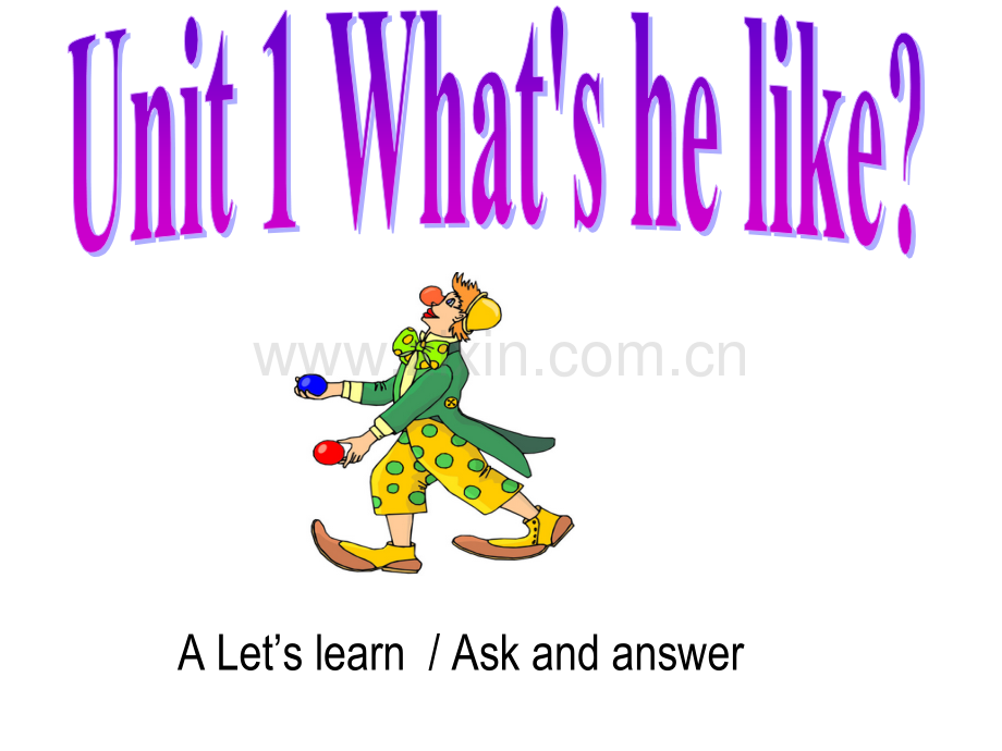 Unit1What'shelikePartALet27slearn专题培训课件.ppt_第1页