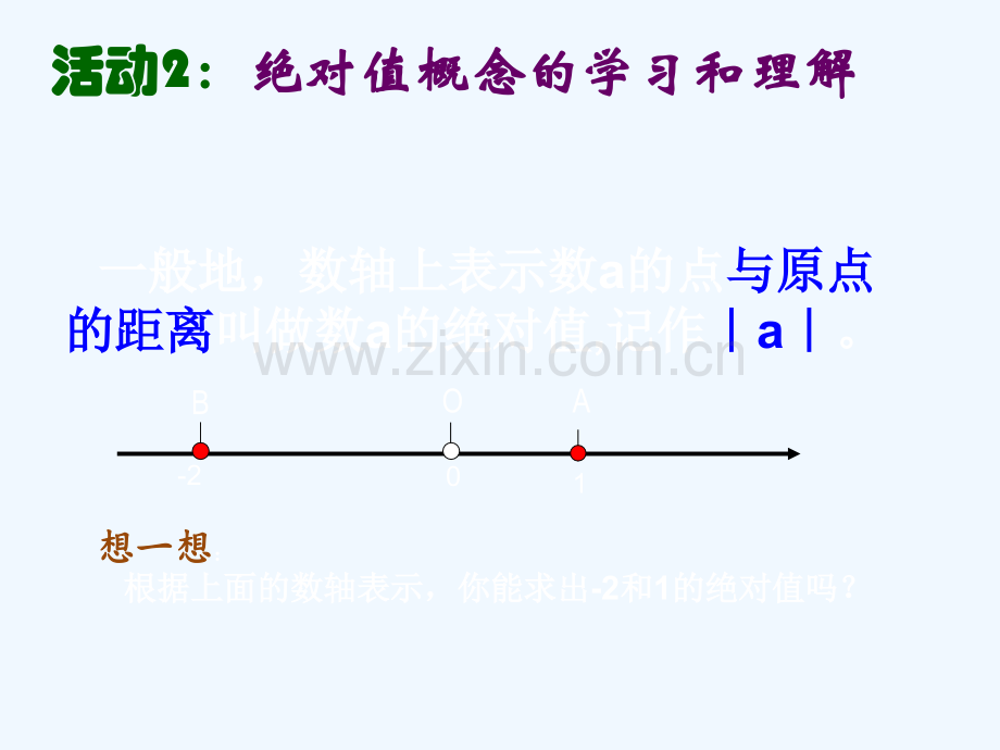 人教版七年级数学绝对值.ppt_第3页