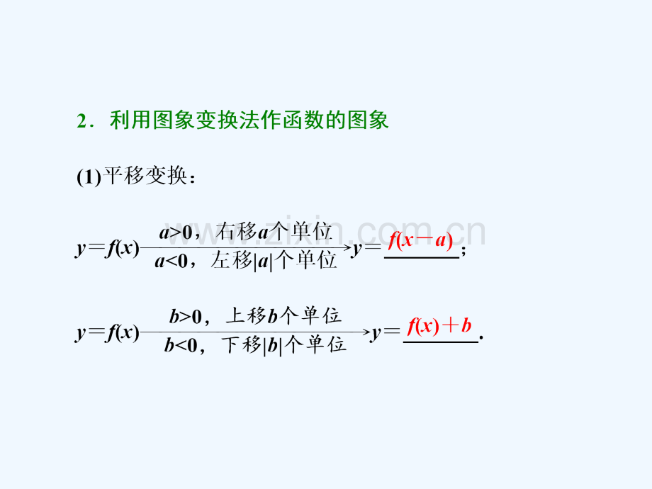 2018届高三数学一轮复习函数的图像及其应用.ppt_第3页