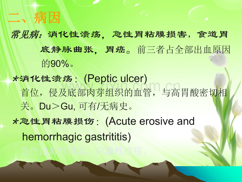 医学上消化道出血小讲课课件.ppt_第3页