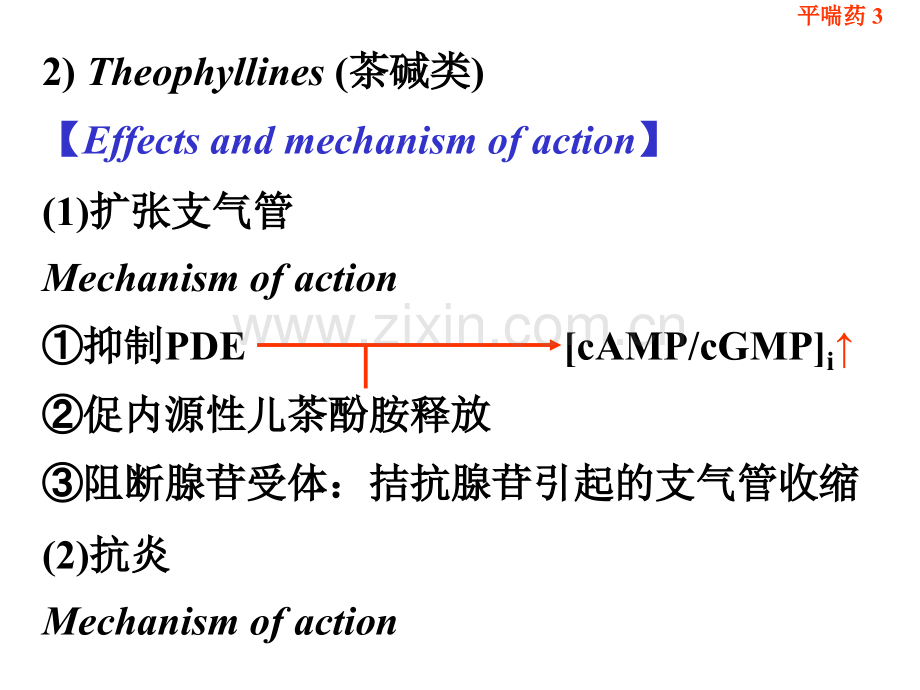 PPT医学课件呼吸系统的常用药物介绍讲义.ppt_第3页