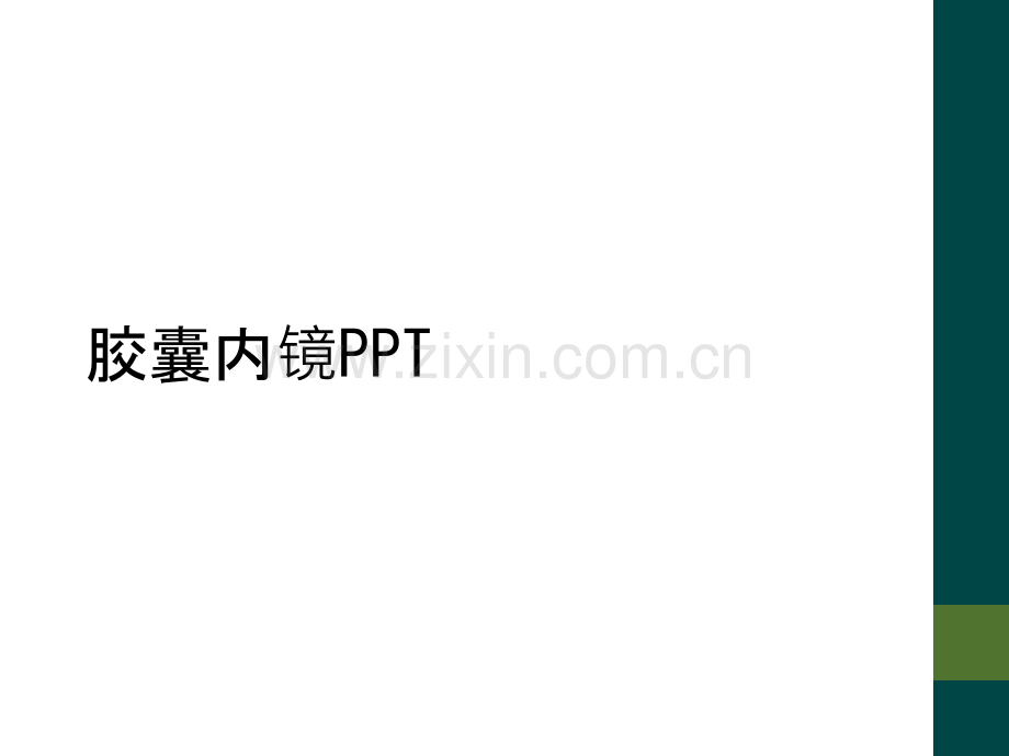 胶囊内镜PPT.ppt_第1页