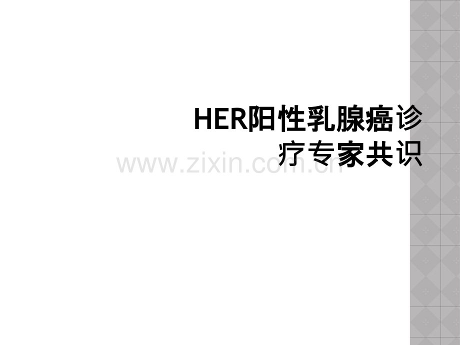 HER阳性乳腺癌诊疗专家共识.ppt_第1页