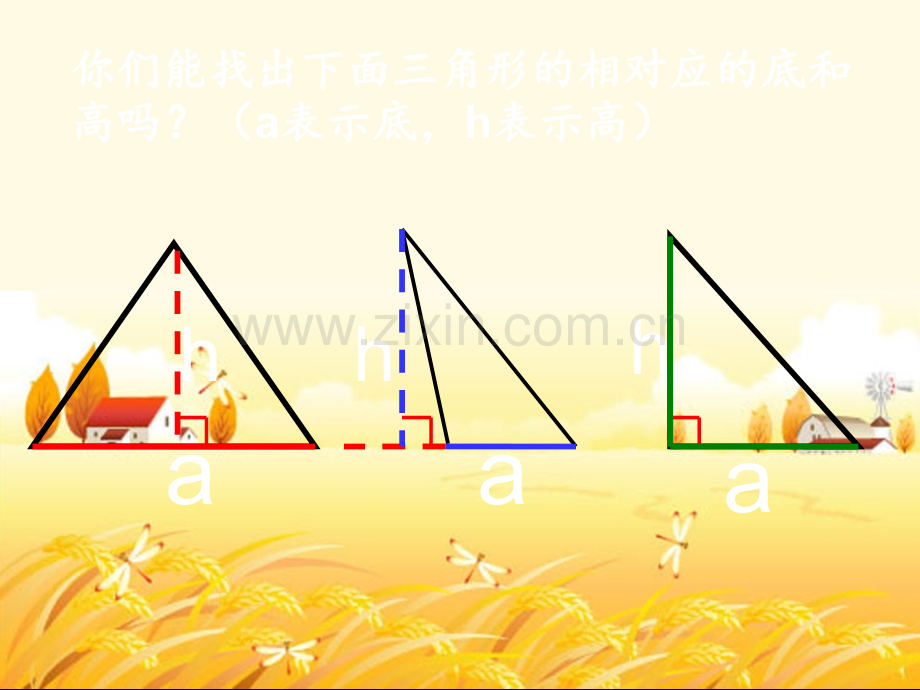 人教版小学数学课件《三角形的面积》练习课.ppt_第3页