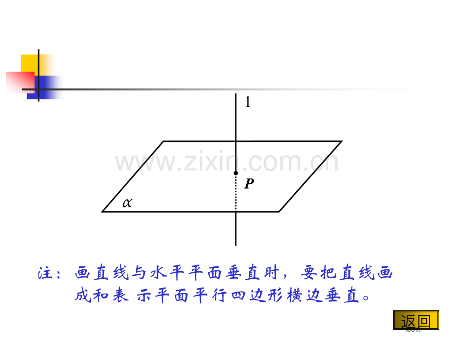 直线平面垂直的判定和其性质省公共课一等奖全国赛课获奖课件.pptx_第3页