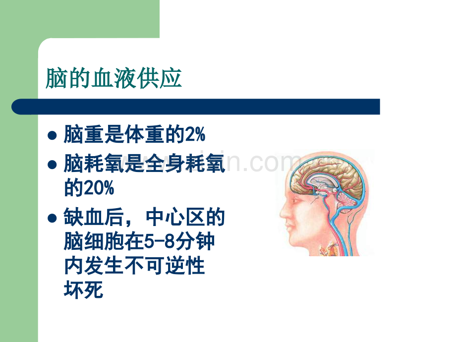 PPT医学课件脑的血液供应及其定位诊断讲义.ppt_第3页