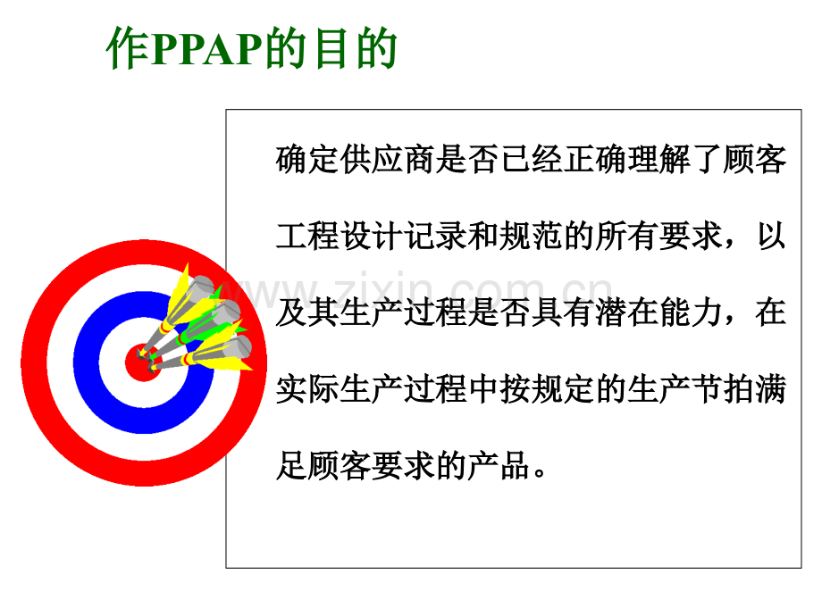 TS16949五大工具中PPAP的详细介绍专题培训课件.ppt_第1页