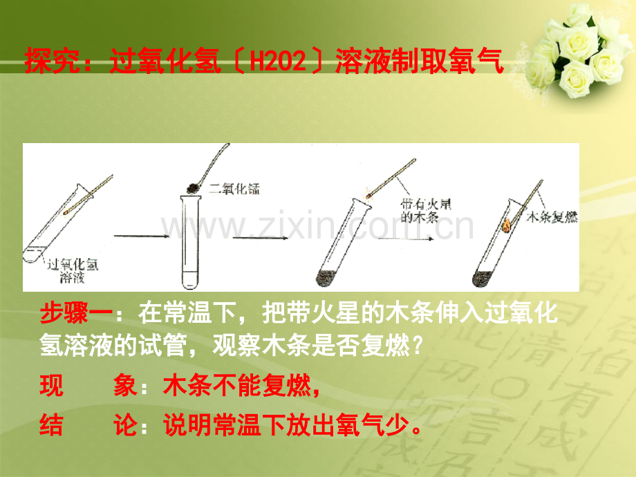 九年级化学第二单元我们周围的空气课题3制取氧气课件.ppt_第3页