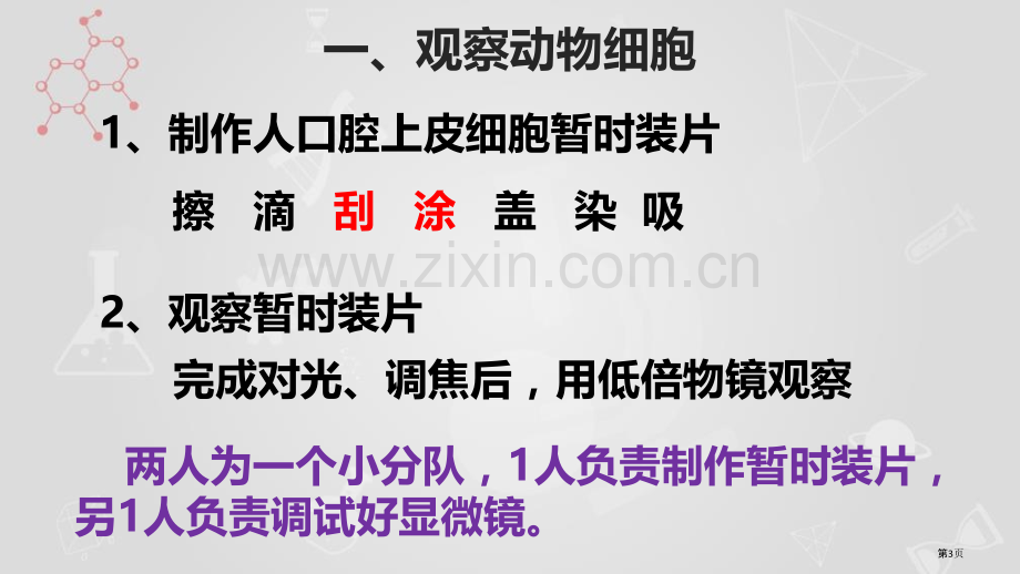 动物细胞教学课件省公开课一等奖新名师优质课比赛一等奖课件.pptx_第3页