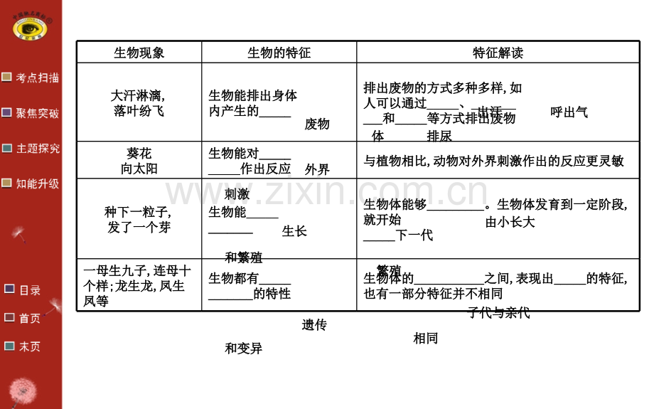 初中生物复习第一单元.ppt_第3页