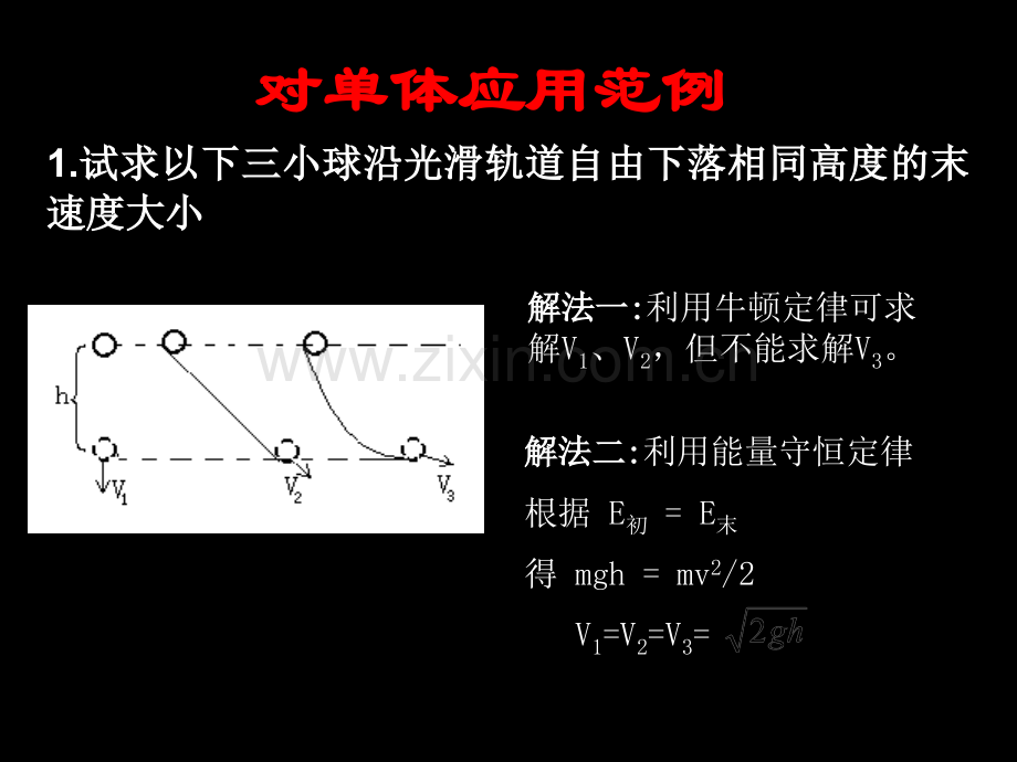 能量守恒定律应用专题.ppt_第2页