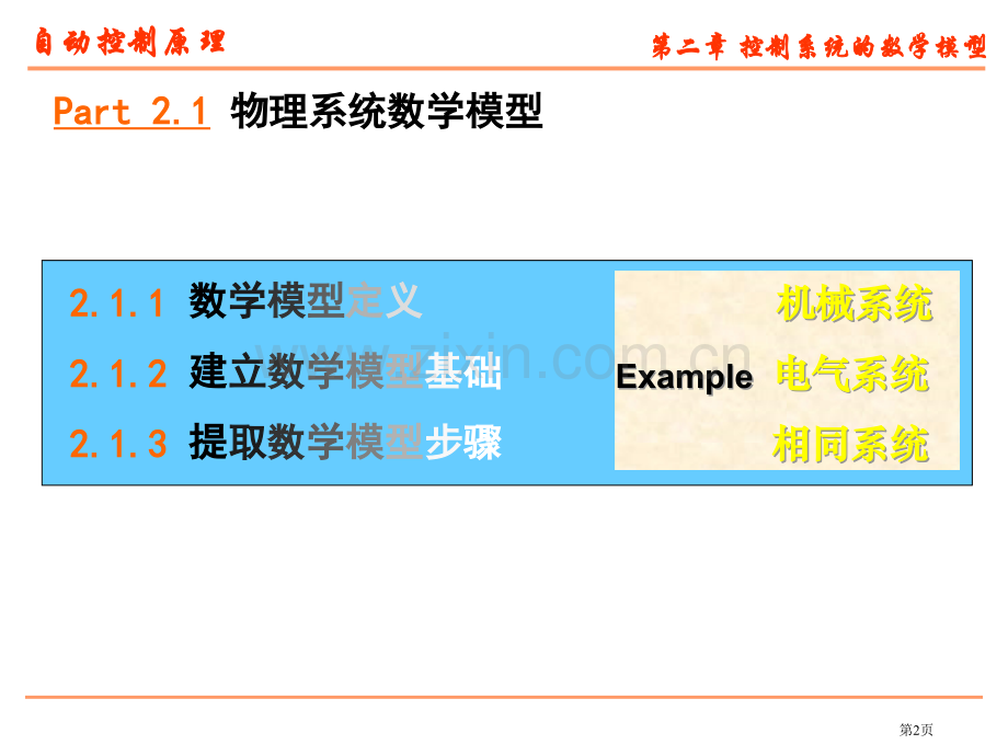 数学建模自动控制自动控制系统的数学模型省公共课一等奖全国赛课获奖课件.pptx_第2页