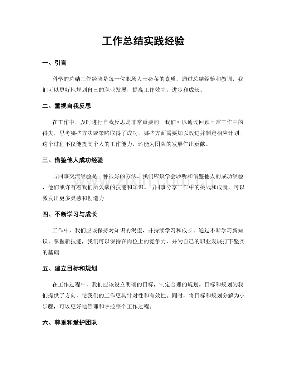 工作总结实践经验.docx_第1页