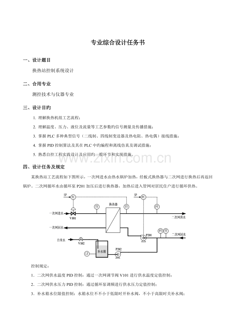 换热站控制基础系统综合设计.docx_第3页