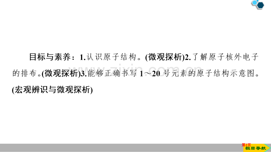 原子结构原子结构与元素周期表省公开课一等奖新名师优质课比赛一等奖课件.pptx_第2页