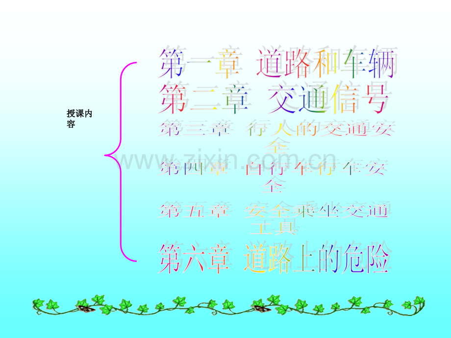 学校学生交通安全宣传讲座课件.pptx_第3页