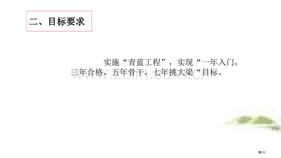 教师青蓝工程师带徒省公共课一等奖全国赛课获奖课件.pptx_第3页