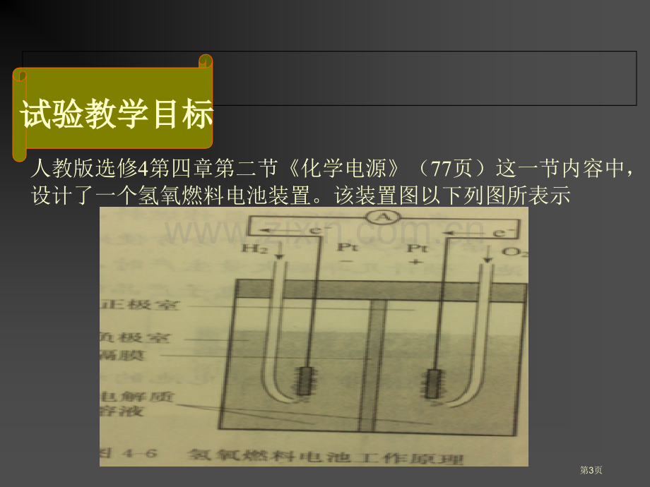 省赛燃料电池实验说课改进型省公共课一等奖全国赛课获奖课件.pptx_第3页