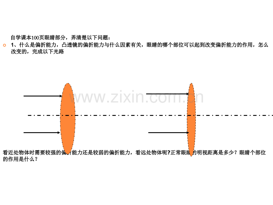 新人教版八年级物理上册54眼睛和眼镜课件3图文.pptx_第2页