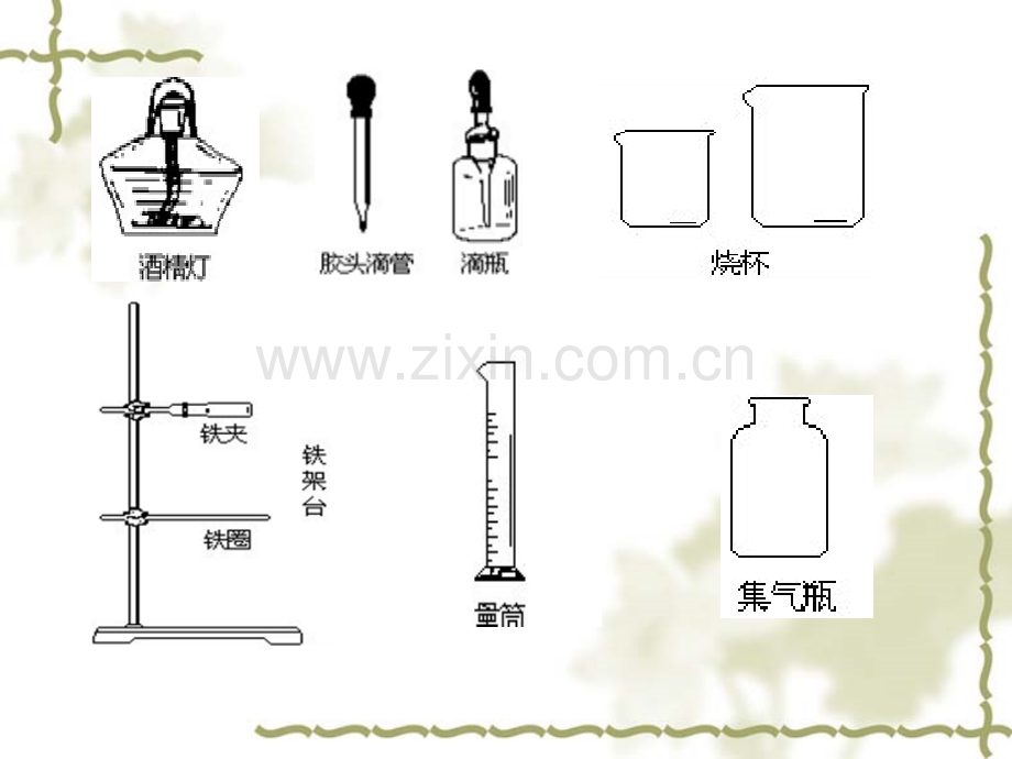 初中化学常用仪器及实验基本操作.pptx_第3页