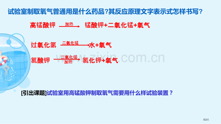 氧气的实验室制取与性质教学课件省公开课一等奖新名师优质课比赛一等奖课件.pptx_第2页