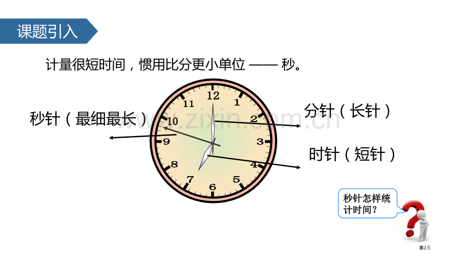 秒的认识时分秒省公开课一等奖新名师优质课比赛一等奖课件.pptx_第2页