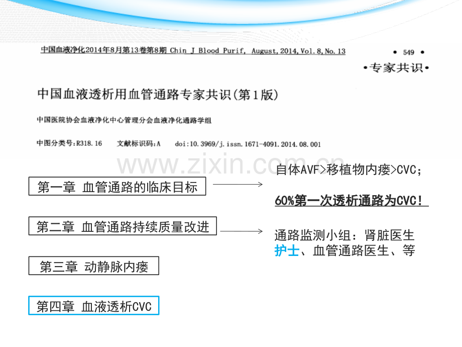 PPT医学课件血液透析患者临时血管通路及护理讲义.ppt_第3页