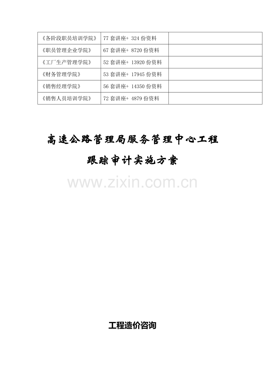 服务管理中心工程跟踪审计实施方案样本.doc_第2页