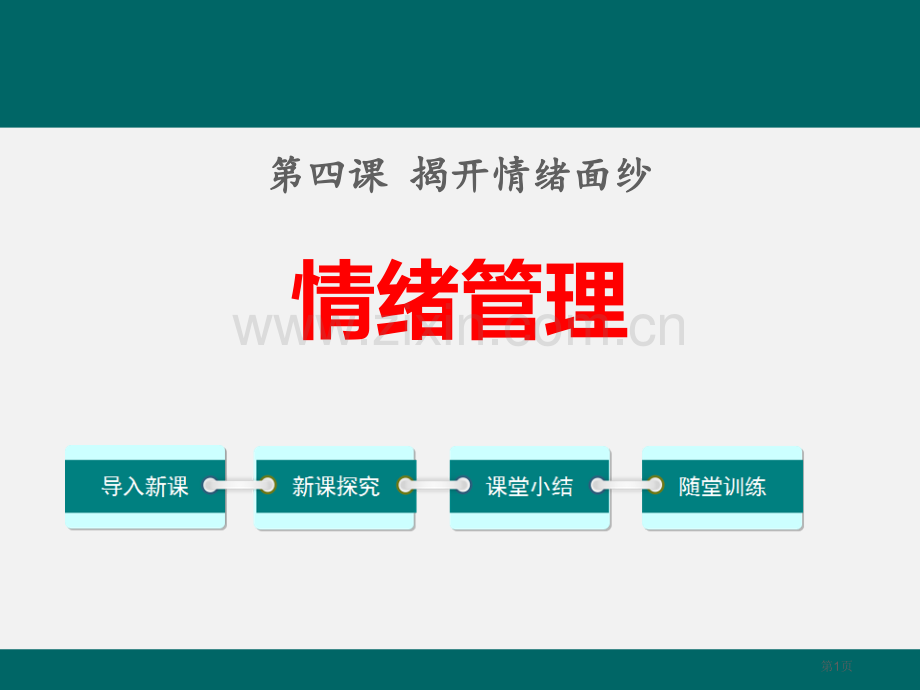 情绪的管理课件省公开课一等奖新名师优质课比赛一等奖课件.pptx_第1页