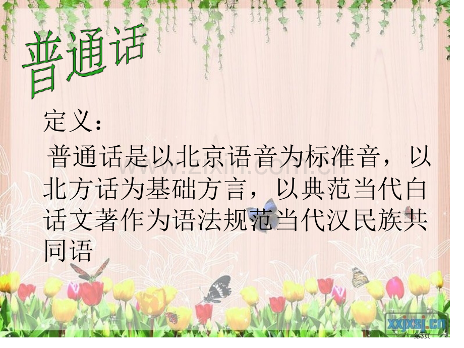 说普通话写规范字开文明花主题班会省公共课一等奖全国赛课获奖课件.pptx_第3页