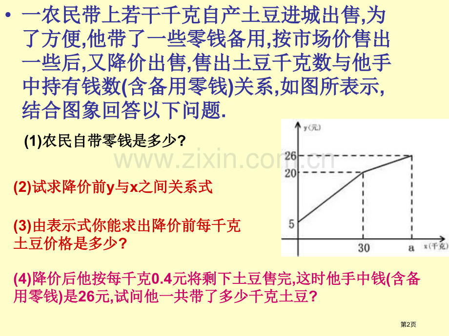 一次函数图象的应用一次函数省公开课一等奖新名师优质课比赛一等奖课件.pptx_第2页