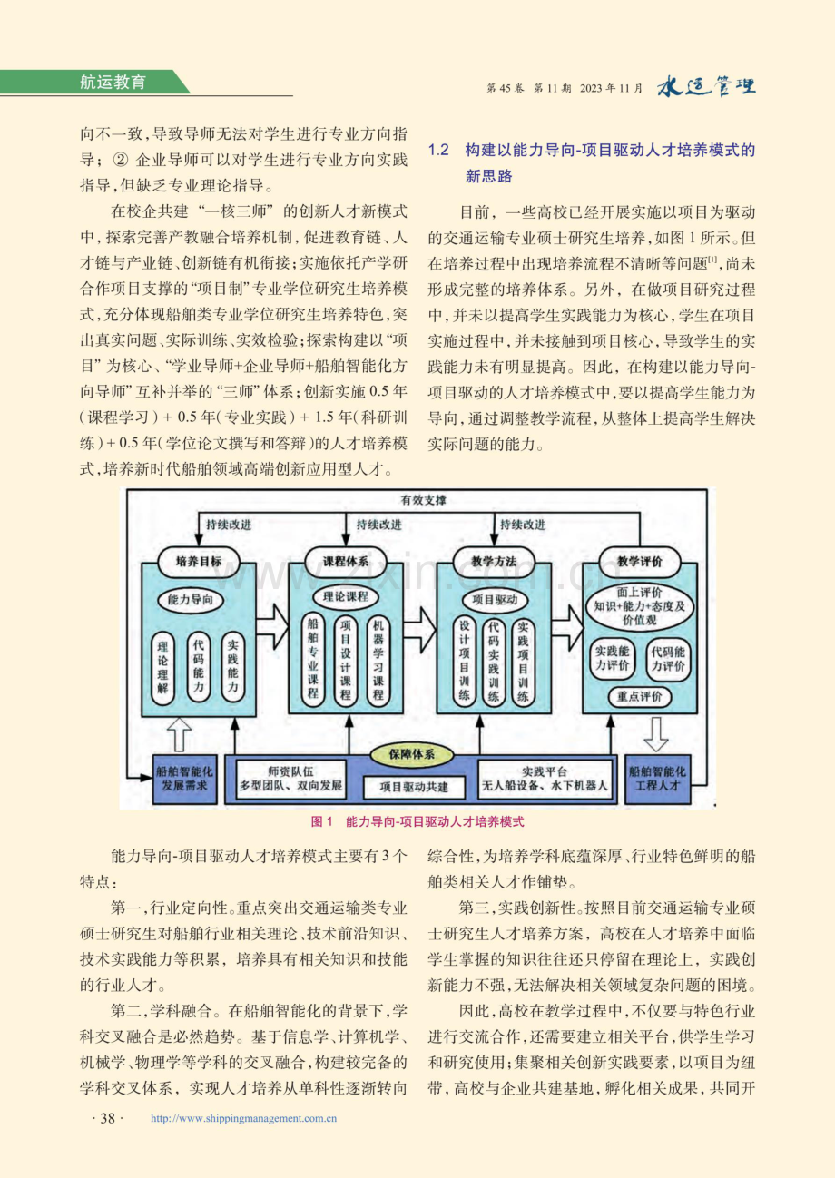 基于项目驱动的交通运输专业硕士研究生人才培养模式.pdf_第2页