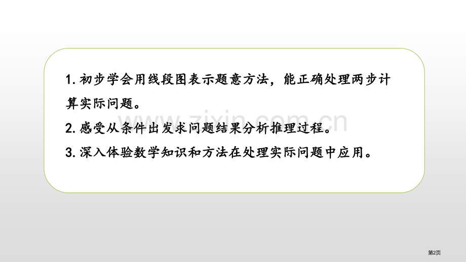 用画线段图解决实际问题解决问题的策略教学课件省公开课一等奖新名师优质课比赛一等奖课件.pptx_第2页